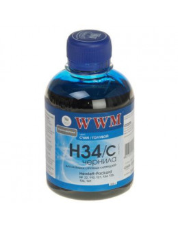 Чорнило WWM HP № 22/134/136 (8766/9361) cyan (H34/C)