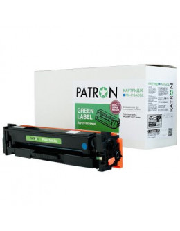 Картридж PATRON HP CLJ CF411A, для Pro M452/M477 Cyan, GREEN Label (PN-410ACGL)