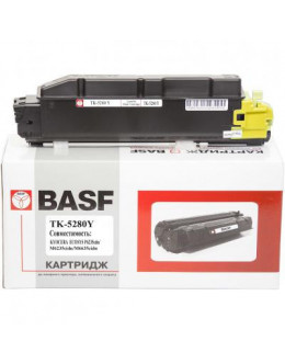 Тонер-картридж BASF Kyoсera TK-5280Y , 1T02TWANL0 (KT-TK5280Y)