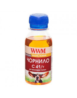 Чорнило WWM CANON CL41/51/CLI8 100г Yellow (C41/Y-2)
