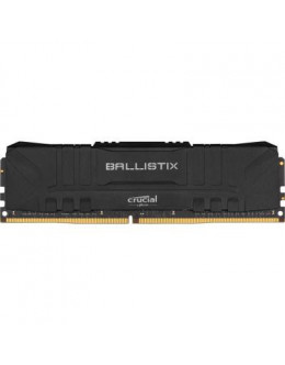 Модуль пам'яті для комп'ютера DDR4 16GB 3000 MHz Ballistix Black MICRON (BL16G30C15U4B)