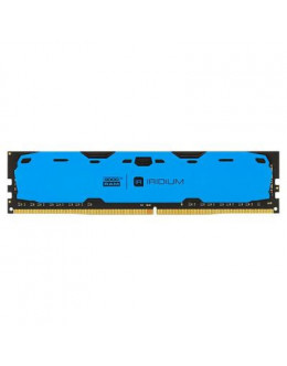 Модуль пам'яті для комп'ютера DDR4 16GB 2400 MHz Iridium Blue GOODRAM (IR-B2400D464L17/16G)