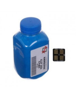 Тонер SAMSUNG CLP-300 Cyan+chip AHK (1500220)