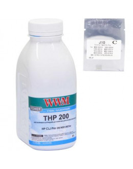 Тонер HP CLJ Pro 200/M251/M276n Cyan +chip WWM (TC200C)