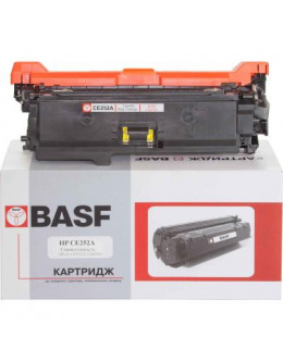 Картридж BASF для HP CLJ CM3530/CP3525 аналог CE252A Yellow (KT-CE252A)