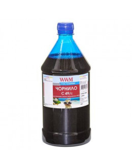 Чорнило WWM Canon GI-490 1000г Cyan (C49/C-4)