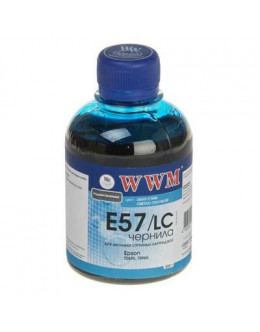 Чорнило WWM EPSON R2400/2880Light Cyan (E57/LC)