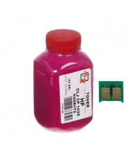 Тонер HP CLJ CP1025 35г Magenta +chip AHK (1500126)