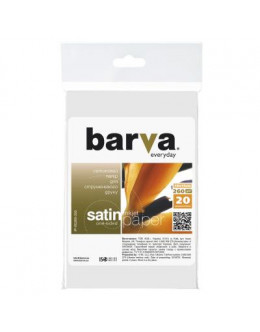Папір BARVA 10x15, 260g/m2, Everyday, Satin, 20с (IP-VE260-303)