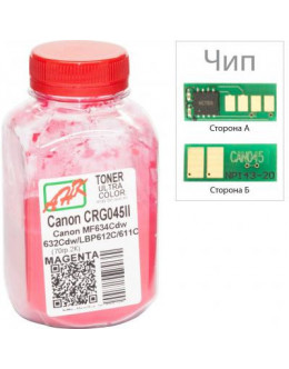 Тонер Canon MF610/630 Magenta, 70г + chip 2.3K AHK (3203115)