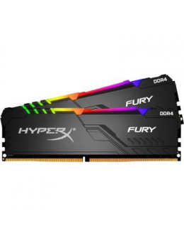 Модуль пам'яті для комп'ютера DDR4 32GB (2x16GB) 3600 MHz HyperX Fury RGB Kingston (HX436C18FB4AK2/32)