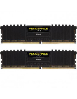 Модуль пам'яті для комп'ютера DDR4 16GB (2x8GB) 4000 MHz Vengeance LPX Black CORSAIR (CMK16GX4M2K4000C19)