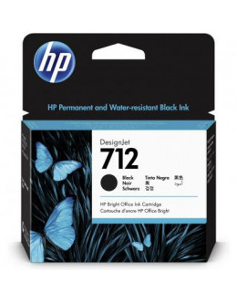 Картридж HP DJ No.712 DesignJet Т230/Т630 Black 80ml (3ED71A)