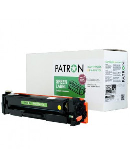 Картридж PATRON HP CLJ CF412A, для Pro M452/M477 Yellow, GREEN Label (PN-410AYGL)