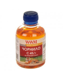Чорнило WWM CANON CL441/446/CLI-451 Yellow (C45/Y)
