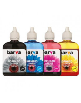 Чорнило BARVA EPSON L100/L210/L300/L350/L355 B/C/M/Y 4х90г (E-L100-090-MP)