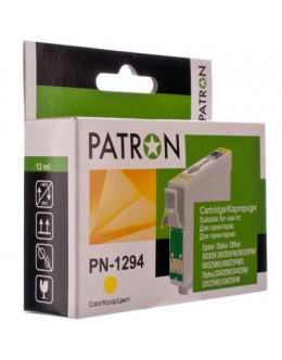 Картридж PATRON EPSON BX305F/320/525/625,SX420/425/525/535/620 YELLOW (T1294 (PN-1294)