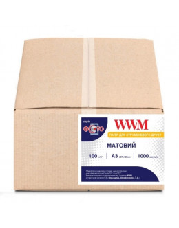 Папір WWM A3 (M100.A3.1000)