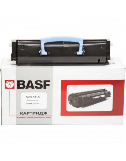 Тонер-картридж BASF Lexmark X203/204 , X203A11G Black (BASF-KT-X203A11G)