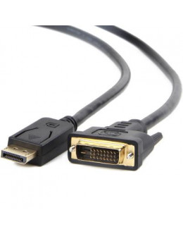 Кабель мультимедійний Display Port to DVI 24+1pin, 1.8m Cablexpert (CC-DPM-DVIM-1.8М)