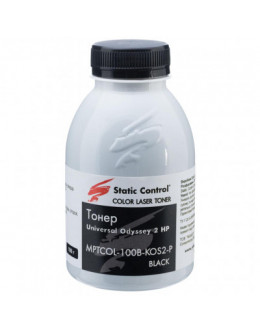 Тонер HP CLJ Enterprise Universal 100г Black Static Control (MPTCOL-100B-KOS2-P)