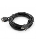 Кабель мультимедійний VGA 5 m MM ferrite Vinga (VCPDCVGAMM5MBK)