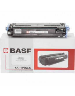 Картридж BASF для HP CLJ 1600/2600/2605 аналог Q6001A Cyan (KT-Q6001A)