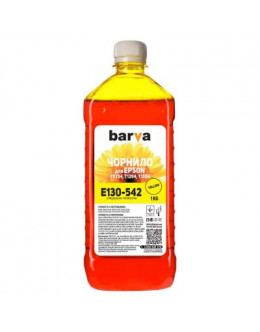 Чорнило BARVA Epson T1304/T1294/T1284/T1034/T0734 Yellow 1 кг pigm. (E130-542)