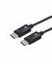 Кабель мультимедійний DisplayPort to DisplayPort 1.0m 2E (2E-W1703)