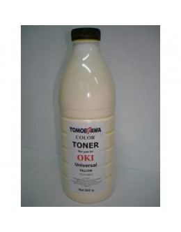 Тонер OKI UNIVERSAL 500г Yellow Tomoegawa (TG-O-500Y)
