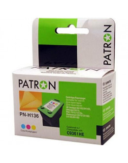 Картридж PATRON для HP PN-H136 COLOUR (C9361HE) (CI-HP-C9361HE-C-PN)