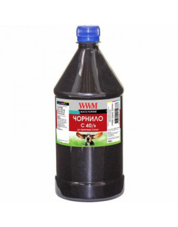 Чорнило WWM Canon PG-40Bk/PG-50Bk/PGI-5Bk 1000г Black (C40/B-4)