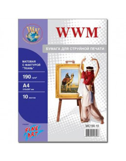 Папір WWM A4 Fine Art (MC190.10)