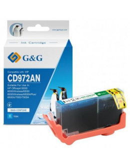 Картридж G&G HP No.920XL OJ6000/6500/7000/7500 cyan (G&G-CD972AE)