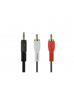 Кабель мультимедійний Jack 3.5mm to 2RCA 1.0m 2E (2E-W33291 2E (2E-W33291M)