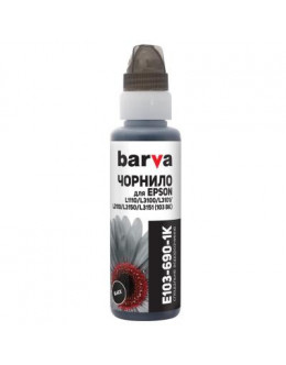 Чорнило BARVA EPSON L1110/L3100 (103) BLACK 100 мл OneKey (E103-690-1K)