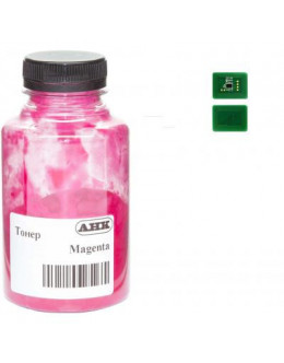 Тонер OKI C612 , 180г Magenta+ chip AHK (3203316)