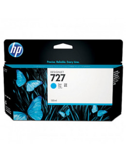 Картридж HP DJ No.727Cyan DesignJet T1500/T920/ 130 ml (B3P19A)