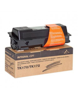 Тонер-картридж Integral Kyocera TK-170/TK172, without chip, Black 240г (12100054)