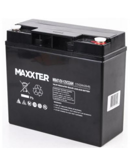 Батарея до ДБЖ Maxxter 12V 22AH (MBAT-EV-12V22AH)