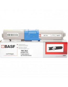 Тонер-картридж BASF OKI C510/511/530 Yellow 44469752 (KT-MC561Y)