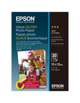 Папір EPSON 10х15 Value Glossy Photo (C13S400037)