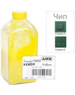 Тонер Xerox Phaser 7750/7760, 395г Yellow +chip AHK (3203225)