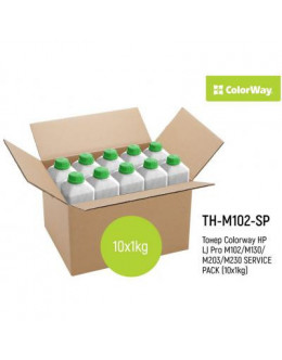 Тонер HP LJ Pro M102/M130/M203/M230 SERVICE PACK (10x1kg) ColorWay (TH-M102-SP)