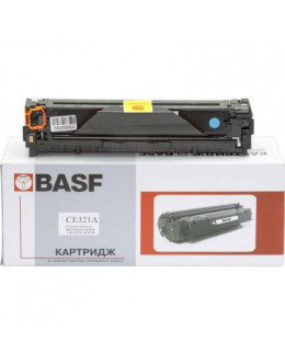 Картридж BASF для HP CLJ CP1525n/CM1415fn аналог CE321A Cyan (KT-CE321A)