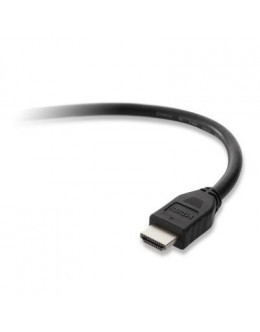 Кабель мультимедійний HDMI to HDMI 1.5m High Speed w/Ethernet Belkin (F3Y017BT1.5MBLK)