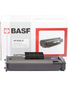 Тонер-картридж BASF Ricoh Aficio SP200S/200SN Type SP 200LE Black 407263 (KT-SP200LE)