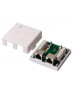 Розетка мережева RJ45 x2 STP 5e Kingda (KD-WP6037-C5e)