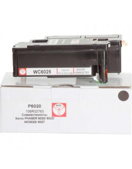 Картридж BASF для Xerox Phaser 6020/6022/WC6025/6027 Black (KT-106R02763)