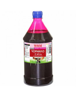 Чорнило WWM Canon CL-41C/CL-51C/CLI-8M 1000г Magenta (C41/M-4)